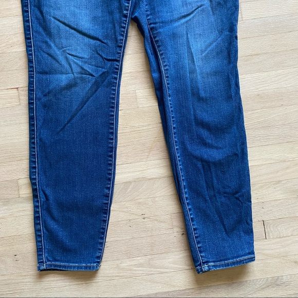 Torrid Premium Sky High Skinny Blue Jeans Medium Wash Woman’s Size 18R - Picture 3 of 11